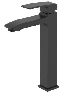 Высокий смеситель для раковины Raglo R01.15.06 чёрный